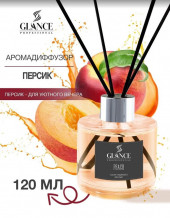 GLANCE Ароматический Диффузор PEACH- ПЕРСИК 120мл