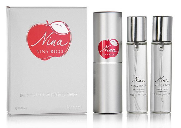 Туалетная вода 3*20 ml Nina Ricci Nina (Красное Яблоко)