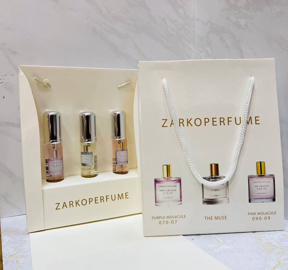 Подарочный парфюмерный набор Zarkoperfume 3x20 ml ОАЭ Подарочный парфюмерный набор Zarkoperfume 3x20 ml ОАЭ