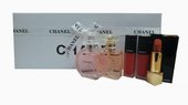 Подарочный набор Chanel (туалетная вода+помада+блеск) Подарочный набор Chanel (туалетная вода+помада+блеск)