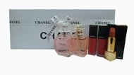 Подарочный набор Chanel (туалетная вода+помада+блеск)