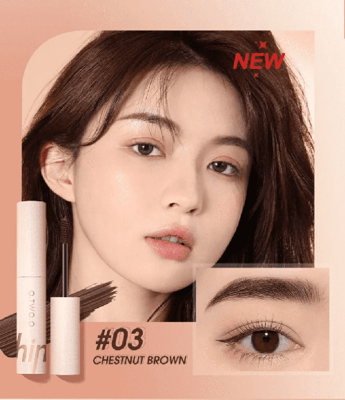 O.TWO.O Тушь для бровей Eyebrow Dyeing Cream арт. SE005 #3 (Chestnut Brown) 4 g.