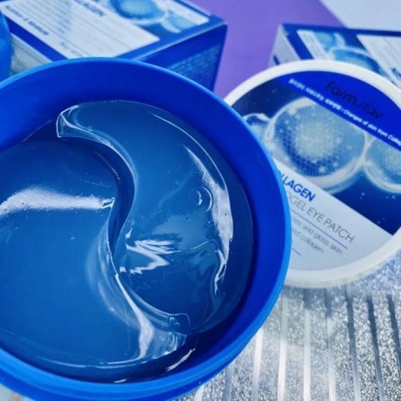 FarmStay COLLAGEN WATER FULL Гидрогелевые патчи с коллагеном   60шт - уценка (помята коробка)