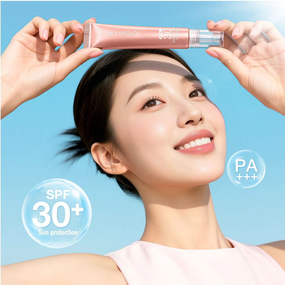 HC010 O.TWO.O Солнцезащитная база под макияж Haute Zero Pores Sunscreen Primer 20 g