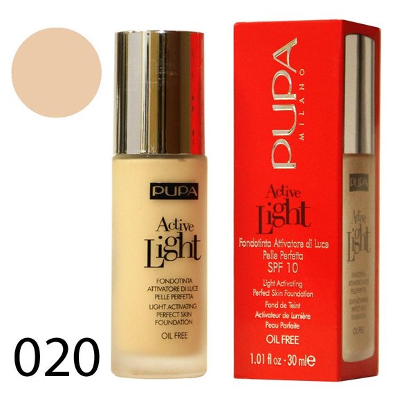Тональный крем Pupa "Active Light", 30 ml Тональный крем Pupa "Active Light", 30 ml