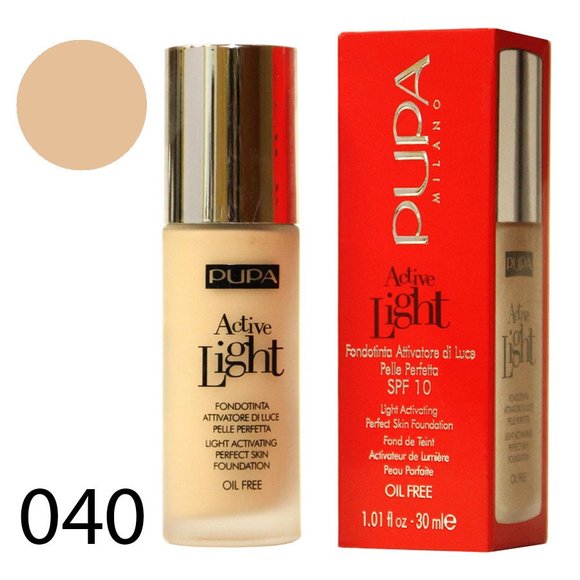 Тональный крем Pupa "Active Light", 30 ml Тональный крем Pupa "Active Light", 30 ml