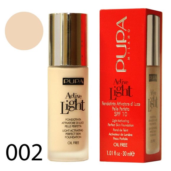 Тональный крем Pupa "Active Light", 30 ml Тональный крем Pupa "Active Light", 30 ml