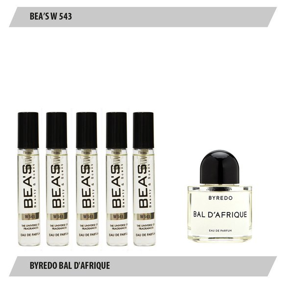 Парфюмерный набор Beas Byredo Bal D'afrique Women 5*5 ml W 543