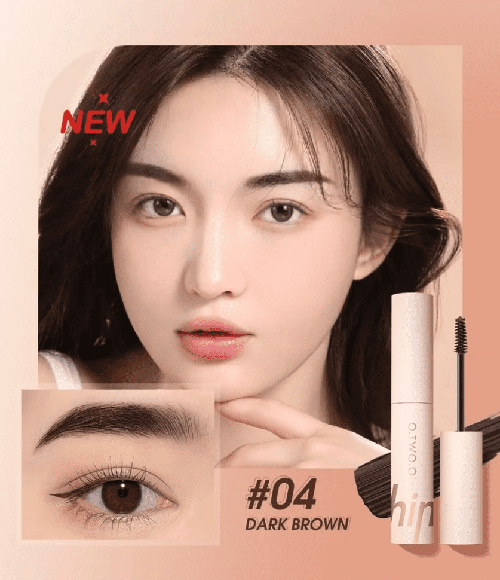 O.TWO.O Тушь для бровей Eyebrow Dyeing Cream арт. SE005 #4 (Dark Brown) 4 g.