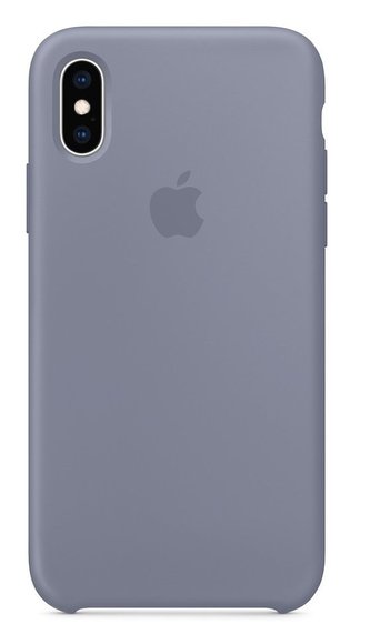 Силиконовый чехол для iPhone XR - Тёмная лаванда (Lavender Gray)