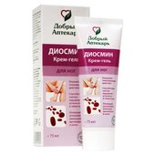 Добрый Аптекарь Диосмин Крем-гель для ног, 75 ml Добрый Аптекарь Диосмин Крем-гель для ног, 75 ml