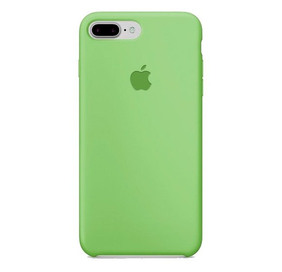Салатовый силиконовый чехол для iPhone 7/8 Plus Silicone Case