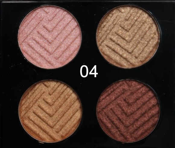 Тени для век O.TWO.O 4 Colours Eyeshadow (6053) 5g