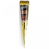 Хна для Мехенди Golecha быстросохнущая в конусе - черная