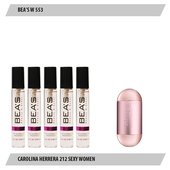 Парфюмерный набор Beas Carolina Herrera 212 Sexy Women 5*5 ml W 553 Парфюмерный набор Beas Carolina Herrera 212 Sexy Women 5*5 ml W 553