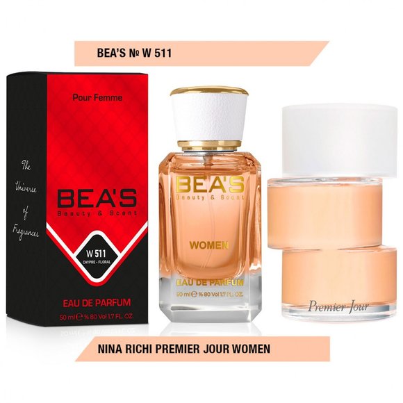 Парфюм Beas Nina Ricci Premier Jour Women арт. W 511 50 ml