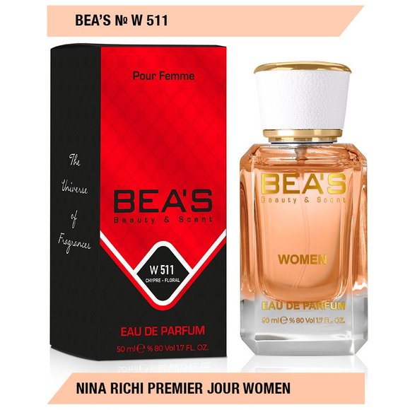 Парфюм Beas Nina Ricci Premier Jour Women арт. W 511 50 ml