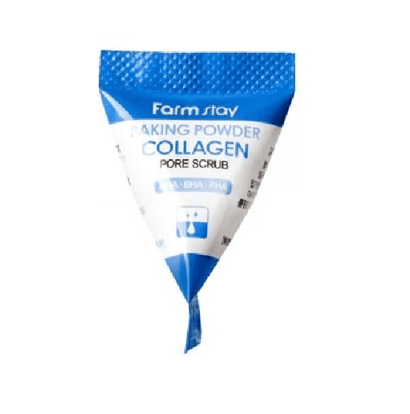Скраб для очищения пор FarmStay Baking Powder Collagen Pore Scrub 7 г х 25 шт Скраб для очищения пор FarmStay Baking Powder Collagen Pore Scrub 7 г х 25 шт