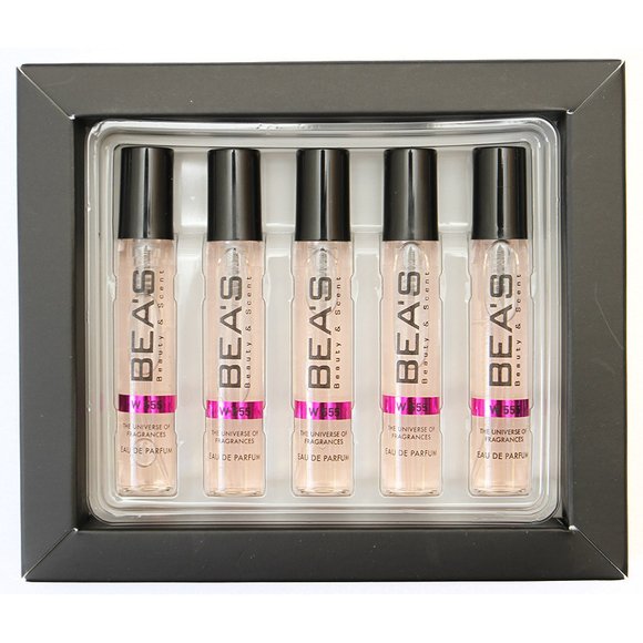 Парфюмерный набор Beas Carolina Herrera 212 Vip Rose Women 5*5 ml W 555