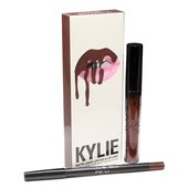 Жидкая матовая помада+карандаш KYLIE - True braun K (1шт) Жидкая матовая помада+карандаш KYLIE - True braun K (1шт)