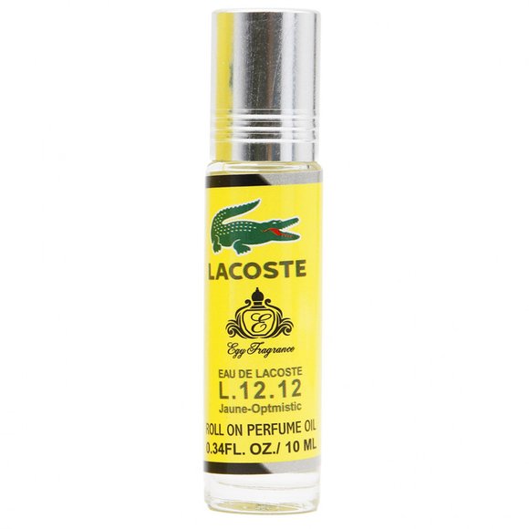 Духи с феромонами Lacoste L.12.12 Yellow Jaune-Optimistic 10 ml