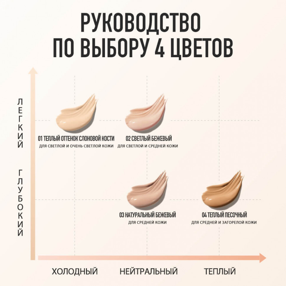 O.TWO.O Матирующая жидкая тональная основа арт. HC004 #05 - 30 мл