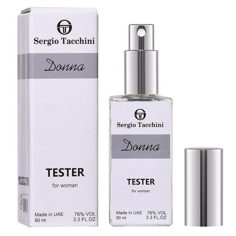Тестер ОАЭ  Sergio Tacchini Donna 60 ml ОАЭ Тестер ОАЭ  Sergio Tacchini Donna 60 ml ОАЭ