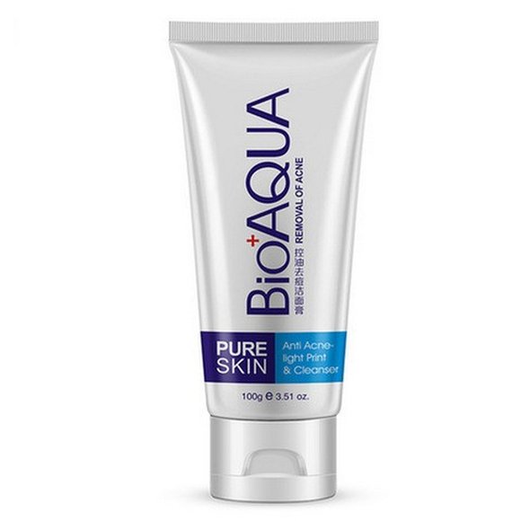 Пенка для умывания от акне Bioaqua removal of acne Pure Skin арт. 0702 Пенка для умывания от акне Bioaqua removal of acne Pure Skin арт. 0702