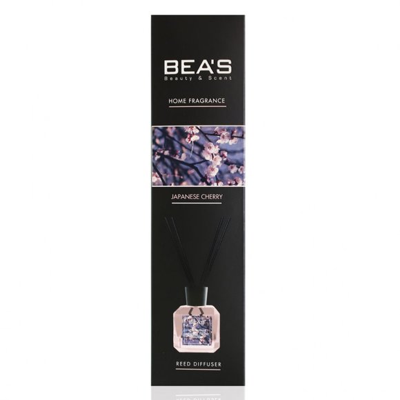 Ароматический диффузор с палочками Beas Japanese Cherry - Японская вишня 120 ml