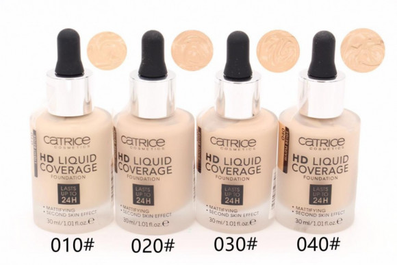 Тональная основа Catrice HD Liquid Coverage Foundation 30 ml Тональная основа Catrice HD Liquid Coverage Foundation 30 ml