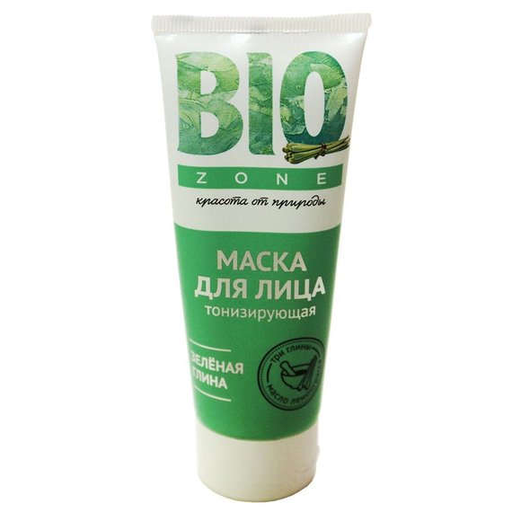 BioZone маска для лица Зеленая глина и эфирное масло mlемонграсса, 75 ml BioZone маска для лица Зеленая глина и эфирное масло mlемонграсса, 75 ml