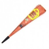 Хна для Мехенди Golecha быстросохнущая в конусе - оранжевая