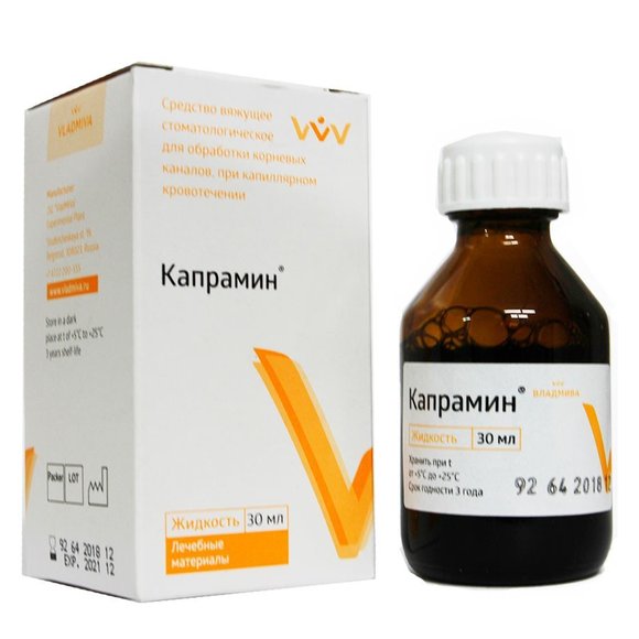 Кровоостанавливающее средство «Капрамин», 30 мл