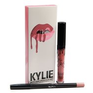 Жидкая матовая помада+карандаш KYLIE - Dolce K (1шт)