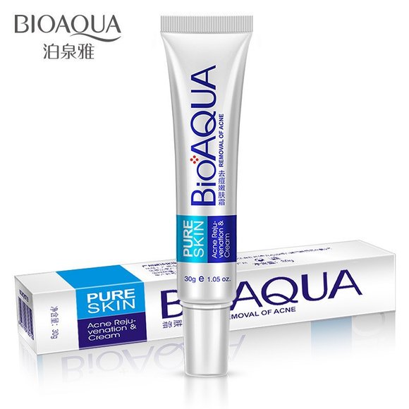 Крем от прыщей и акне BioAqua pure skin 30г (0719) Крем от прыщей и акне BioAqua pure skin 30г (0719)