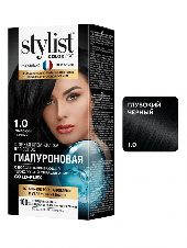 Стойкая крем-краска для волос Stylist Color Pro Тон 1.0 Глубокий Черный 115 ml Стойкая крем-краска для волос Stylist Color Pro Тон 1.0 Глубокий Черный 115 ml