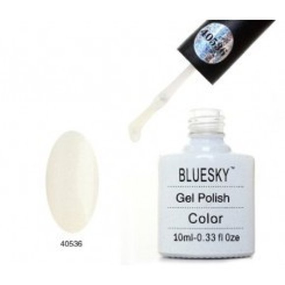 80536 Bluesky Gel Polish 40536 - GOLD GLITTER 10ML