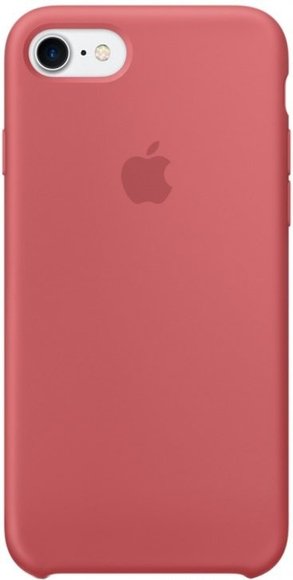 Силиконовый чехол для iPhone 7/8  -Розовая камелия (Camellia Red)