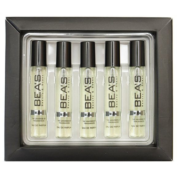 Парфюмерный набор Beas Lacoste L.12.12. White Blanc Men 5*5 ml M 206