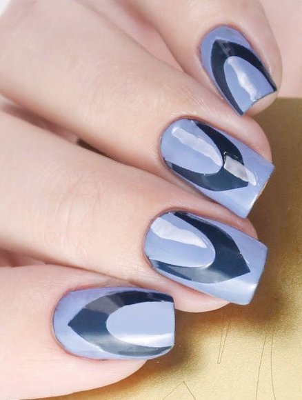 Трафареты для дизайна ногтей Esmalte T 74