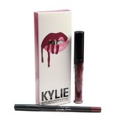 Жидкая матовая помада+карандаш KYLIE - Kourt K  (1шт) Жидкая матовая помада+карандаш KYLIE - Kourt K  (1шт)