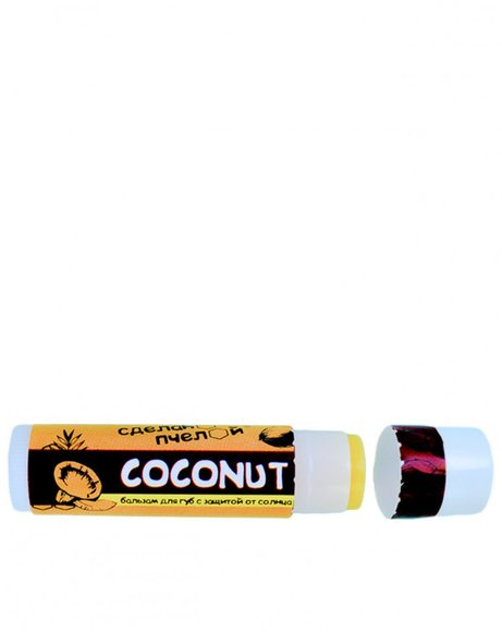 Бальзам для губ Сделано пчелой Coconut SPF7 5 гр