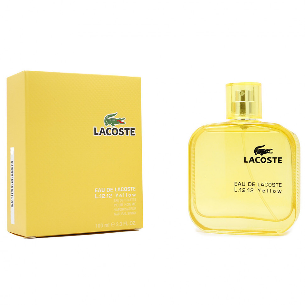 Lacoste L.12.12 Yellow edt pour homme 100 ml