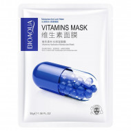 Мультивитаминная маска для лица Bioaqua Vitamins Hydration Moisturize Mask арт. 67376, 30 гр Мультивитаминная маска для лица Bioaqua Vitamins Hydration Moisturize Mask арт. 67376, 30 гр