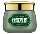 BioAqua Противовоспалительная очищающая маска с вулканической грязью и бобами, 120 г