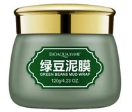 BioAqua Противовоспалительная очищающая маска с вулканической грязью и бобами, 120 г