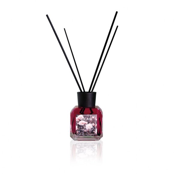 Ароматический диффузор с палочками Beas Rose - Роза 120 ml