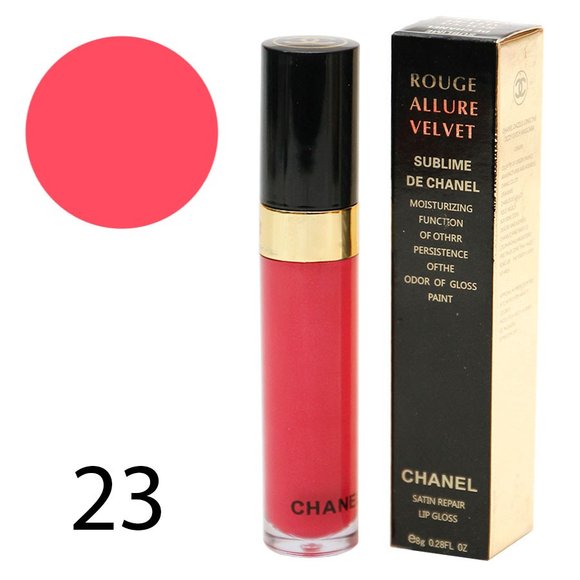 Блеск для губ Chanel Rouge Allure Velvet Sublime 8g №23 (1шт)