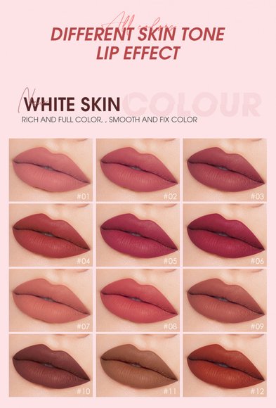 Матовый тинт для губ O.TWO.O арт. 1017 №01 5 g.