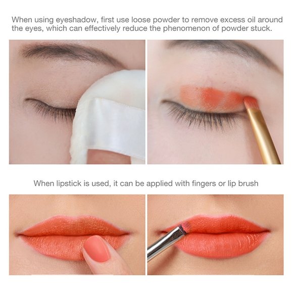 Матовый крем 3 в 1 (румяна, тени для век, помада для губ) O.TWO.O Pick Me 10г #9139 (№01 Персиковый)